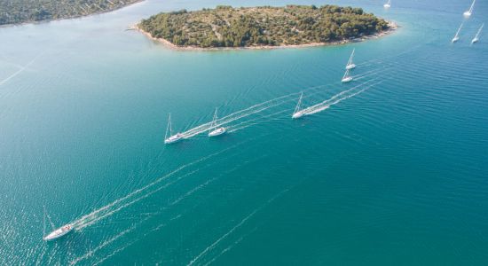 Gemeinsam in Flottille segeln in Kroatien im Sommer