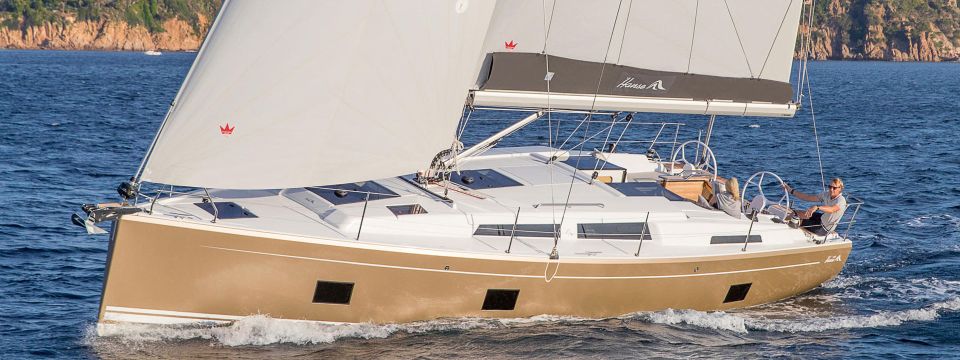 Werftaufnahme der Hanse 418, von unserer Hanse 418 leider noch keine eigenen Bilder