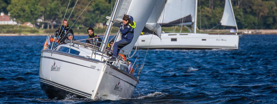 Bavaria cruiser 34 Loop auf Regattakurs vor Flensburg