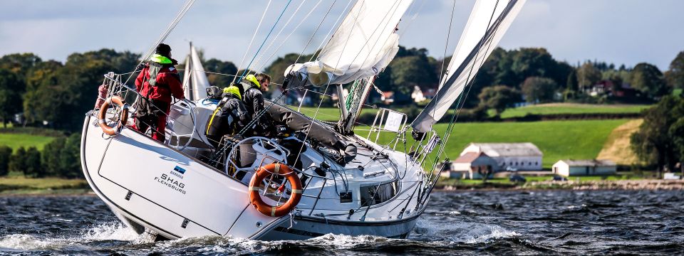 Bavaria cruiser 41 Sport Shag auf Regattakurs vor Flensburg