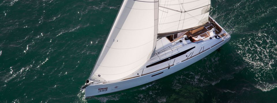 Sun Odyssey 349 Werftaufnahme